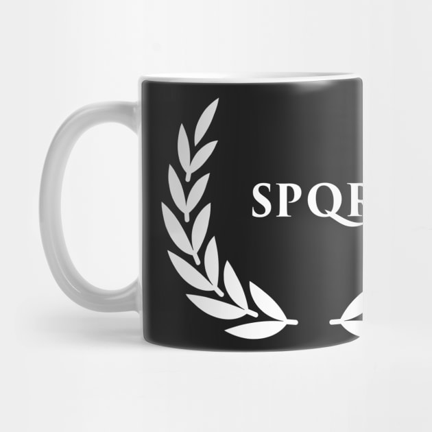 SPQR And Wreath by MeatMan